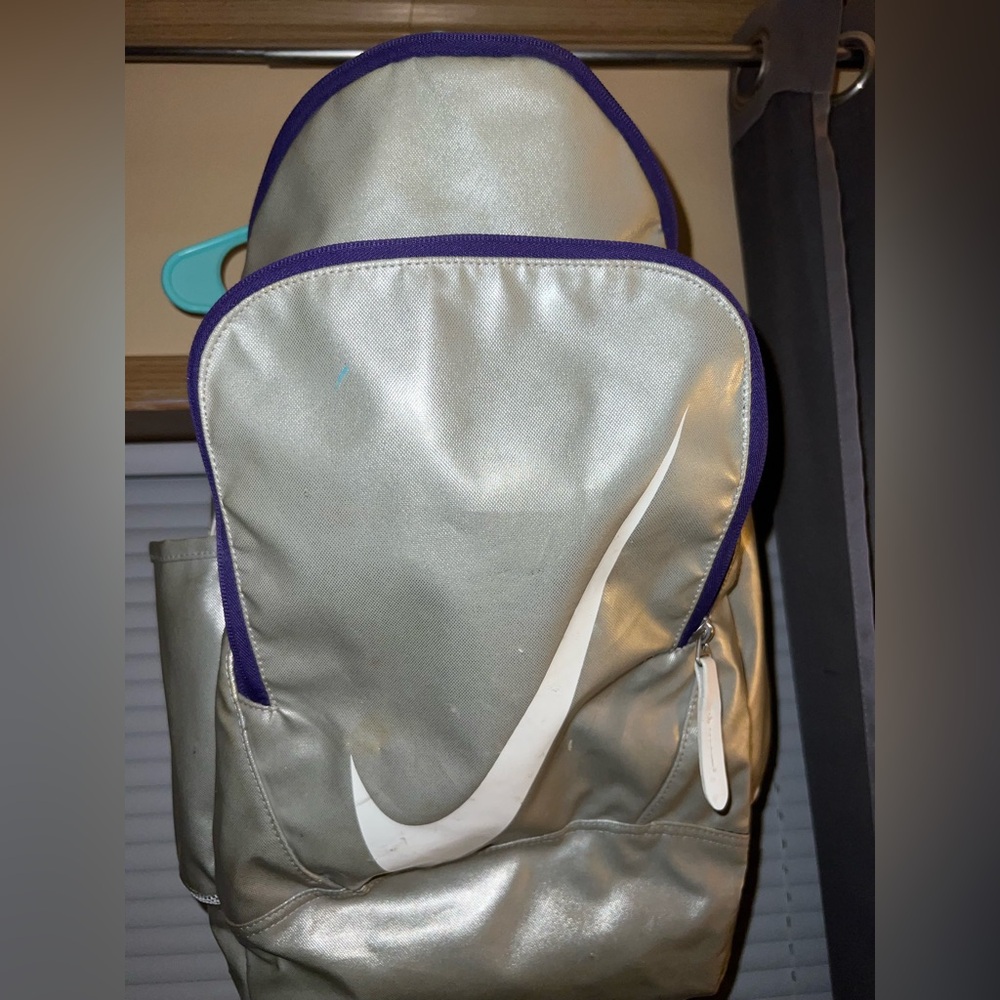 Nike Max Air SW19 Silver Backpack